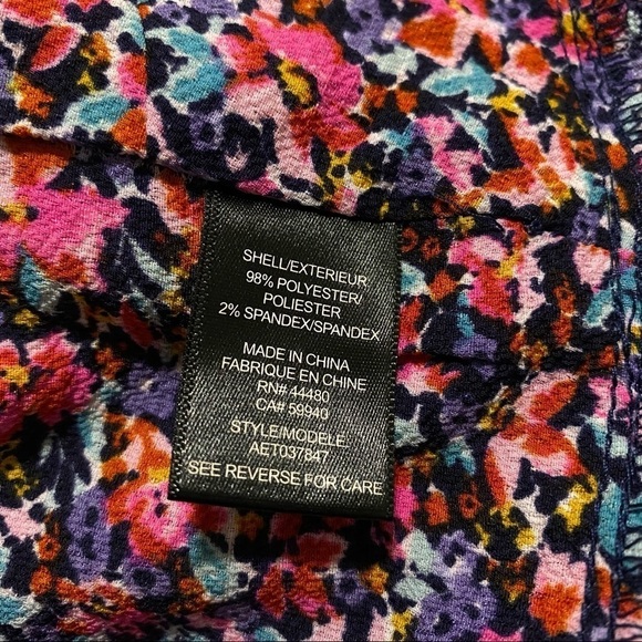 AFRM Sims Floral Print Peplum Camisole Top Size XS - Picture 7 of 7